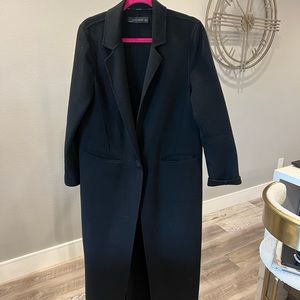 Zara SOLD OUT black handmade coat size L